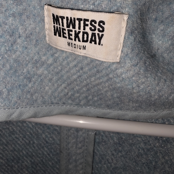 Weekday Sky Blue Cardigan - Picture 5 of 6